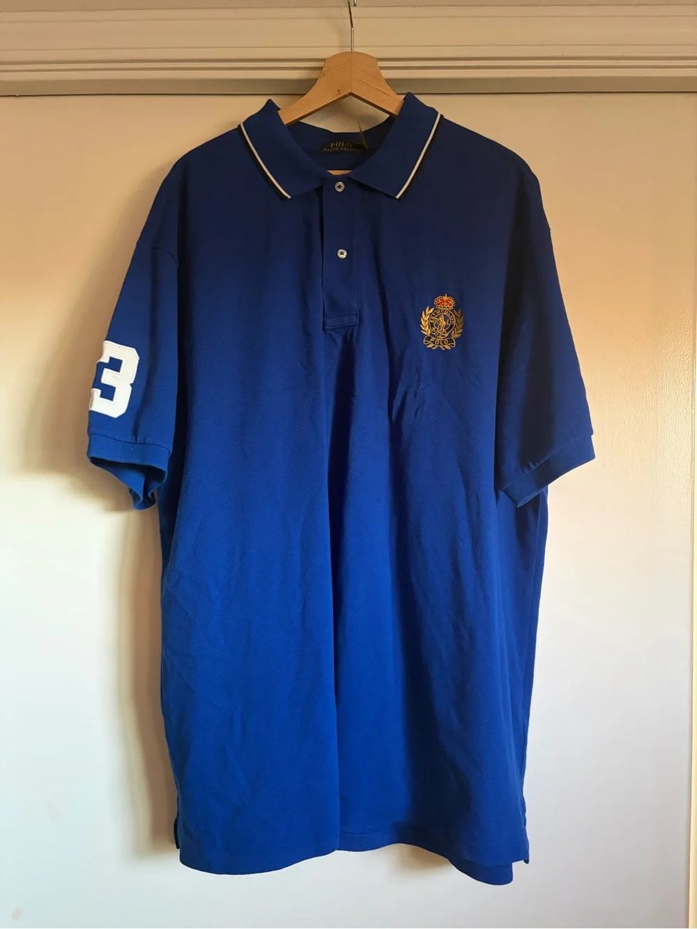 👑 Polo Ralph Lauren Heritage Crest Polo Shirt Size XXL👑